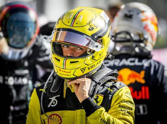 MONZA Charles Leclerc Ferrari after the F1 Grand Prix of Italy at the Circuit de Monza in Monza, Italy REMKO DE WAAL F1 Grand Prix of Italy Race 2022 xVIxANPxSportx xxANPxIVx 454548711 originalFilename: 454548711.jpg