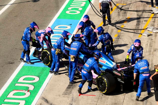 14 Fernando Alonso ESP, BWT Alpine F1 Team , F1 Grand Prix of Italy at Autodromo Nazionale Monza on September 11, 2022 in Monza, Italy Photo by HOCH ZWEI Monza Italy