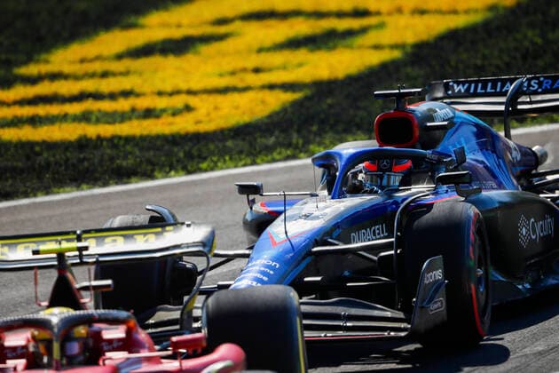 45 Nyck de Vries NLD, Williams Racing , F1 Grand Prix of Italy at Autodromo Nazionale Monza on September 11, 2022 in Monza, Italy Photo by HOCH ZWEI Monza Italy