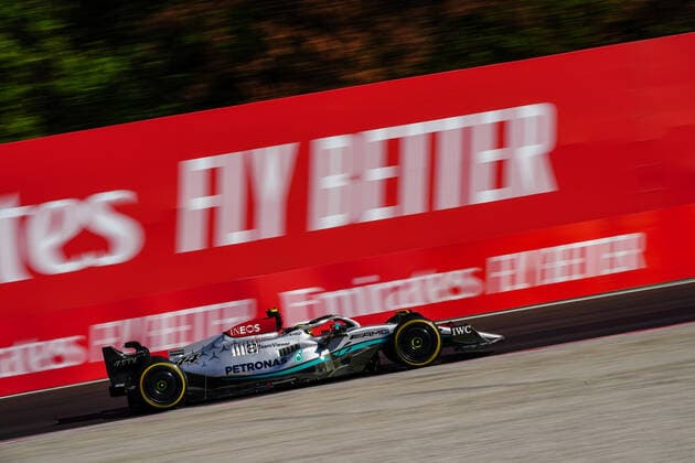 Lewis Hamilton driving the (44) Mercedes-AMG Petronas F1 Team W13 during 2022 Formula 1 Pirelli Gran Premio d Italia - Grand Prix of Italy - Race, Formula 1 Championship in Monza, Italy, September 11 2022  Copyright: xLucaxRossinix xipa-agency.netx xLivexMediax 0