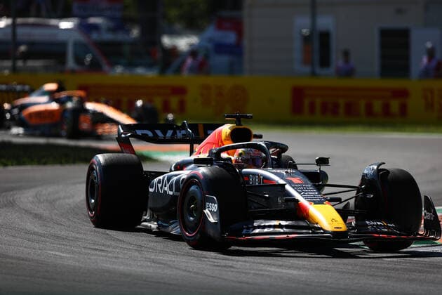 (220912) -- MONZA, Sept. 12, 2022 -- Max Verstappen of Red Bull drives during the Italian Formula One Grand Prix at Monza Circuit, Italy, Sept. 11, 2022. (Photo by Xinhua) (SP)ITALY-MONZA-F1-ITALY GRAND PRIX QianxJun 