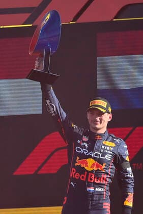 September 11, 2022: MONZA, ITALY - SEPTEMBER 11: Max Verstappen of Netherlands driving for Red Bull Racing F1 Team celebrates a victory during the F1 Grand Prix of Italy at Autodromo Nazionale Monza on September 11, 2022 in Monza, Italy. ( Getty Images) - ZUMAg210 0168575306st Copyright: xStefanoxGuidix