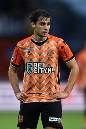 VOLENDAM Gaetano Oristanio of FC Volendam during the Dutch Eredivisie match between FC Volendam and Go Ahead Eagles at the Kras stadium on September 9, 2022 in Volendam, Netherlands ANP Dutch Eredivisie 2022 2023 xVIxANPxSportx xxANPxIVx 454600744 originalFilename: 454600744.jpg