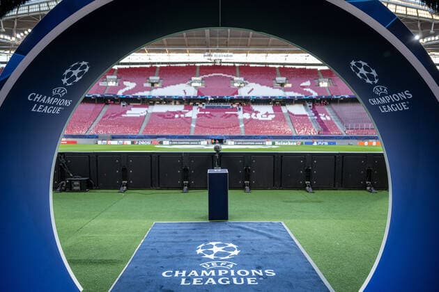 Impressions from the stadium Football Champions League, preliminary round 1 Matchday RB Leipzig Shakhtar Donetsk 1 4 6 September 2022 Leipzig, Red Bull Arena RB Leipzig Shakhtar Donetsk 1 4