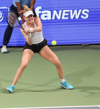 September 13, 2022, New Delhi, New Delhi, India: Chennai Open WTA, Tennis Damen 250 :.Alison RISKE-AMIRTHARAJ (USA) vs Anastasia GASANOVA (Russia) ..RISKE-AMIRTHARAJ in action during Chennai Open WTA 250 Tournament in Chennai on Tuesday who was defeated by GASANOVA by 2-6,3-6 New Delhi India - ZUMAs280 20220913_zsp_s280_009 Copyright: xSeshadrixSukumarx