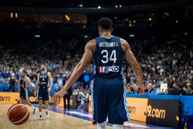 Basketball Berlin 13 09 2022 Eurobasket 2022 quarterfinals Germany GER Greece GRE Giannis Antetokounmpo Greece, No 34
