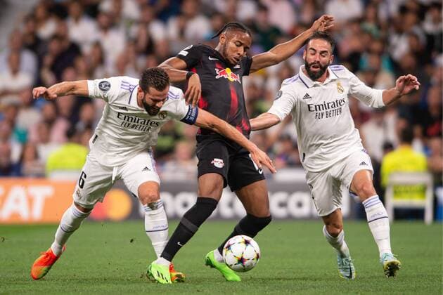 14th September 2022 Santiago Bernabeu, Madrid, Spain Champions League football, Real Madrid CF versus RB Leipzig 900 Cordon Press  900 CordonxPress AP-