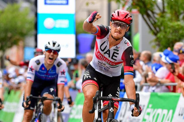 Bilder des Jahres 2022, Sport 09 September Sport Themen der Woche KW37 Sport Bilder des Tages 14-09-2022 Tour De Luxembourg; Tappa 02 Junglinster - Schifflange; 2022, Uae Emirates; Trentin, Matteo; Schifflange; 