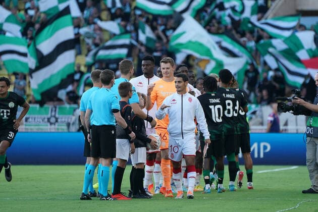 Wissam Ben Yedder (AS Monaco) FOOTBALL : AS Monaco vs Ferencvaros TC - Ligue Europa - Phase de groupe - Monaco - 15 09 2022 NorbertScanella Panoramic 
