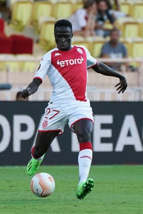 Krepin Diatta (AS Monaco) FOOTBALL : AS Monaco vs Ferencvaros TC - Ligue Europa - Phase de groupe - Monaco - 15 09 2022 NorbertScanella Panoramic 