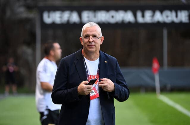 Football, men, season 2022 2023, Europa League, Sporting Braga 1 FC Union Berlin group stage, Group D, Matchday 2 , President Dirk Zingler 1 FC Union Berlin before the match, 15 09 2022, Copyright: xMatthiasxKochx