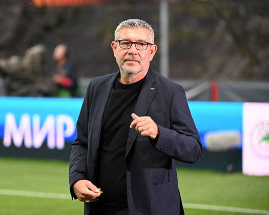 Football, men, season 2022 2023, Europa League, Sporting Braga 1 FC Union Berlin group stage, group D, matchday 2 , coach Urs Fischer 1 FC Union Berlin before the match, 15 09 2022, Copyright: xMatthiasxKochx