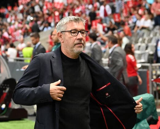 Football, men, season 2022 2023, Europa League, Sporting Braga 1 FC Union Berlin group stage, group D, matchday 2 , coach Urs Fischer 1 FC Union Berlin before the match, 15 09 2022, Copyright: xMatthiasxKochx