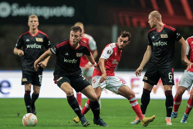 Football, EL, Sporting Braga - 1. FC Union Berlin