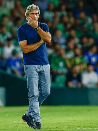 Fußball, EL, Real Betis Sevilla - PFC Ludogorets Razgrad Real Betis v PFC Ludororets, UEFA Europa League, Group C, date 2. Football, Benito Villamarin Stadium, Sevilla, Spain - 13 Sep 2022 Real Betis head coach Manuel Pellegrini Copyright: xPressinphotox AP_220915_581