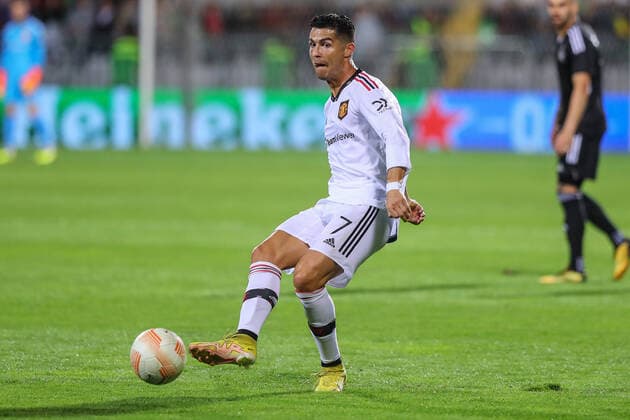 Fußball, EL, Sheriff Tiraspol - Manchester United UEFA Europa League Sheriff Tiraspol v Manchester United, ManU Cristiano Ronaldo during the UEFA Europa League match Sheriff Tiraspol vs Manchester United at Sheriff Sports Complex, Tiraspol, Republic of Moldova, 15th September 2022 (Photo by Stefan Constantin News Images) Tiraspol Sheriff Sports Complex Transnistria Republic of Moldova Copyright: xStefanxConstantin NewsxImagesx