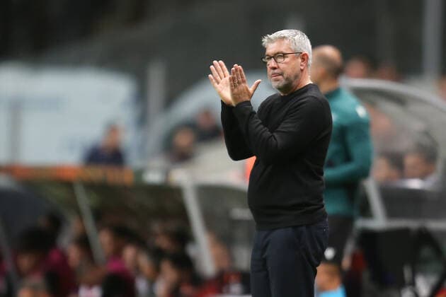 Fußball, EL, Sporting Braga - 1. FC Union Berlin FOOTBALL, FUSSBALL - Coach Urs Fischer of FC Union Berlin during the Europa League match between SC Braga and FC Union Berlin. Estadio Municipal de Braga, Portugal, 15th September 2022. Photo: IMAGO Pedro Benavente