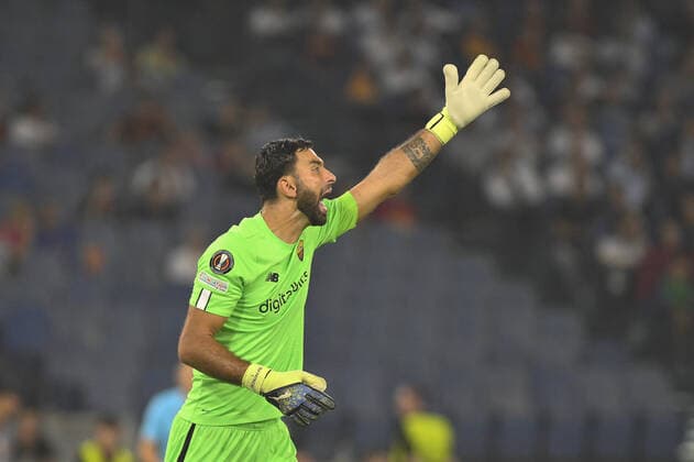 September 15, 2022, Rome, Italy: Rui Patricio of A.S. Roma during the second day of UEFA Europa League Group C match between A.S. Roma and HJK Helsinki at Olimpico Stadium on September 15, 2022 in Rome, Italy. football Europa League match - AS Roma vs HJK Helsinki, Rome, Italy  - ZUMAl164 20220915_zsa_l164_365 Copyright: xDomenicoxCippitellix