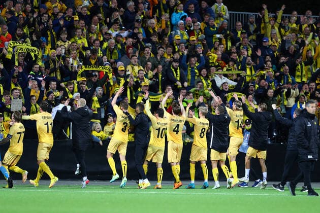 The Europa League in football 2022 23 Bodo Glimt FC Z?rich Bodo 20220915 Bodo Glimt thanks the public for the support after the Europa League football match between Bodo Glimt and FC Z?rich at the Aspmyra stadium The match ended 2 1 Photo Mats Torbergsen NTB Bodo Norway  Copyright: xMatsxTorbergsenx xNTBx EDITORIAL USE ONLY. RESTRICTED USE FOR BETTING COMPANIES