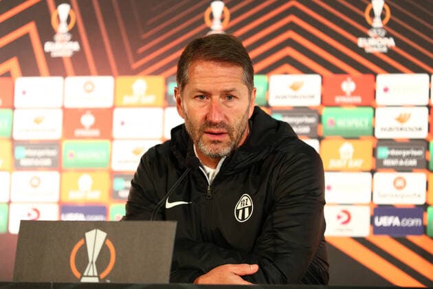 The Europa League in football 2022 23 Bodo Glimt FC Z?rich Bodo 20220915 FC Z?richs coach Franco Foda after the Europa League football match between Bodo Glimt and FC Z?rich at the Aspmyra stadium The match ended 2 1 Photo Mats Torbergsen NTB Bodo Norway  Copyright: xMatsxTorbergsenx xNTBx EDITORIAL USE ONLY. RESTRICTED USE FOR BETTING COMPANIES