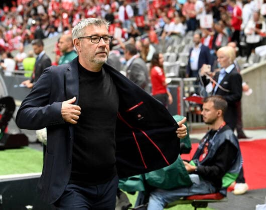 Football, Men, 2022 2023 season, Europa League, Sporting Braga 1 FC Union Berlin 1 0, Group stage, Group D, Matchday 2 , Coach Urs Fischer 1 FC Union , 15 09 2022, Copyright: xMatthiasxKochx