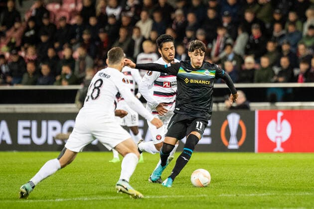 FC Midtjylland v Lazio, UEFA Europa League football, Herning, Denmark Herning, Denmark. 15th, September 2022. Matteo Cancellieri (11) of Lazio seen during the UEFA Europa League match between FC Midtjylland and Lazio at MCH Arena in Herning. Herning Denmark  Copyright: xGonzalesxPhoto BalazsxPopalx