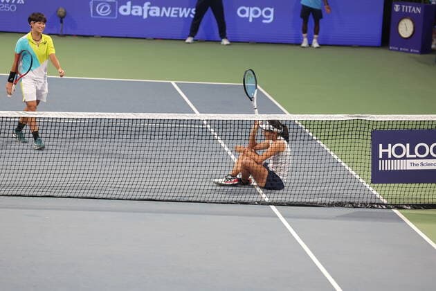 September 17, 2022, Chennai, Tamil Nadu, India: Chennai Open WTA, Tennis Damen 250: ..Gabriela DABROWSKI CAN.Luisa STEFANI BRA.vs.Peangtarn PLIPUECH THA.Moyuka UCHIJIMA JPN..Match Winner: Gabriela DABROWSKI CAN.Luisa STEFANI BRA.By 6-3,6-3 Chennai India - ZUMAs280 20220917_zsp_s280_053 Copyright: xSeshadrixSukumarx