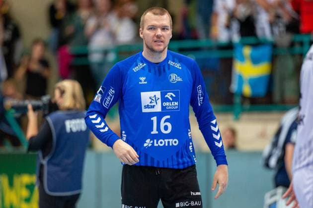 Tomas Mrkva THW Kiel, 16 GER, TSV GWD Minden vs THW Kiel, Handball, 1 Bundesliga, 4 Spieltag, Spielzeit 2022 2023, 18 09 2022 GER, TSV GWD Minden vs THW Kiel, Handball, 1 Bundesliga, 4 Spieltag, Spielzeit 2022 2023, 18 09 2022 Minden Copyright: xEibner-Pressefotox xJanxStrohdiekx EP_JSK