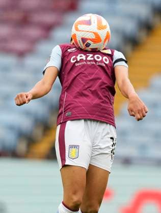 Birmingham, England, 18th September 2022. Kenza Dali of Aston Villa during the The FA Women s Super League match at Villa Park, Birmingham. Picture credit should read: Andrew Yates Sportimage EDITORIAL USE ONLY. No use with unauthorised audio, video, data, fixture lists, club league logos or live services. Online in-match use limited to 120 images, no video emulation. No use in betting, games or single club league player publications. SPI-1888-0079