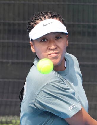September 19, 2022, Tokyo, Japan - Former world s No.1 ranker Naomi Osaka returns the ball at a practice session at the Toray Pan Pacific Open tennis tournament at the Ariake Coliseum in Tokyo on Monday, September 19, 2022. Noxthirdxpartyxsales  (0169626422st)