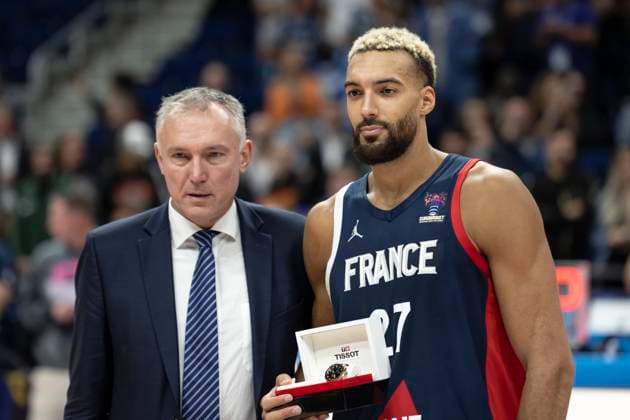 Rudy GOBERT, France, 27, was named one of the best players of the tournament Spain France in the final of the FIBA Basketball European Championship 2022, 18SEP22, GER, Berlin, FIBA Basketball European Championship 2022, 18SEP22, Berlin Copyright: xEibner-Pressefoto TinoxHenschelx EP_THL