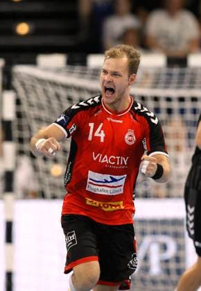 Photo jubilation at Paul Skorupa Bad Schwartau handball mens Bundesliga on Sun 21 08 2022 tournament in Kiel game scene from THW Kiel VfL Lübeck Schwartau