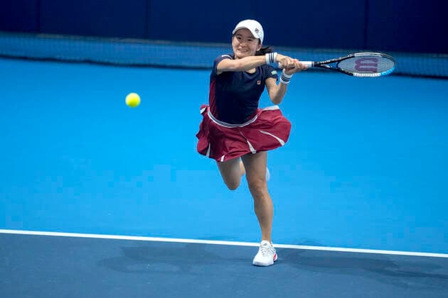 Shuko AOYAMA (JPN), SEPTEMBER 20, 2022 - Tennis : Womens Doubles at Ariake Coliseum durring TORAY Pan Pacific Open Tennis Tournament 2022, Japan. Noxthirdxpartyxsales  (199075957)
