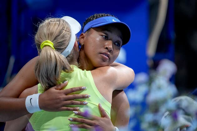 (F-B) Daria Saville (AUS), Naomi OSAKA (JPN), SEPTEMBER 20, 2022 - Tennis : Womens Singles at Ariake Coliseum durring TORAY Pan Pacific Open Tennis Tournament 2022, Japan. Noxthirdxpartyxsales  (199075979)