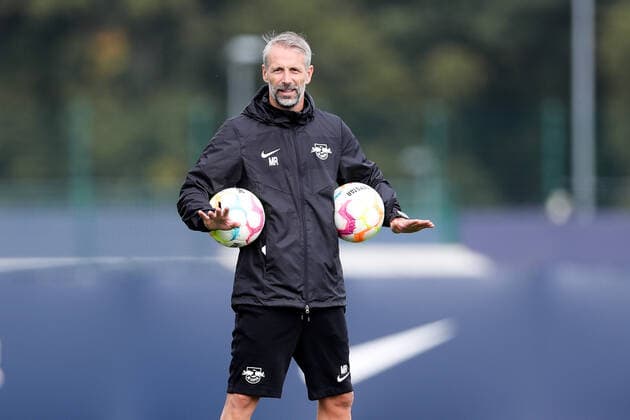 RB Leipzig training 21 09 2022 Leipzig, 21 09 2022, RB training center, season 2022 2023, 1 Bundesliga , RB Leipzig training , In the picture coach Marco Rose ,