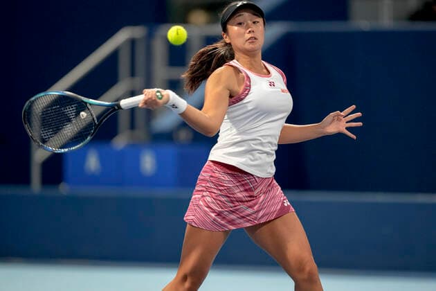 Yuki NAITO (JPN), SEPTEMBER 21, 2022 - Tennis : Womens Doubles 1st Round match at Ariake Coliseum during TORAY Pan Pacific Open Tennis Tournament 2022, Japan. Noxthirdxpartyxsales  (199151883)