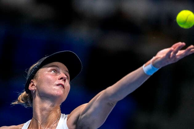 Liudmila SAMSONOVA, SEPTEMBER 22, 2022 - Tennis : Womens Singles 2nd Round match at Ariake Coliseum during TORAY Pan Pacific Open Tennis Tournament 2022, Japan. Noxthirdxpartyxsales  (199218187)