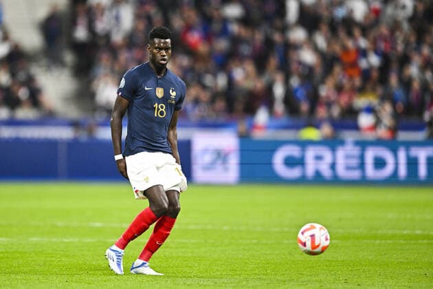 Benoit Badiashile (Fra) FOOTBALL : France vs Autriche - Ligue des Nations - 22 09 2022 JBAutissier Panoramic 