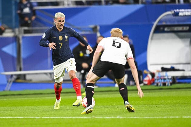 Antoine Griezmann (Fra) FOOTBALL : France vs Autriche - Ligue des Nations - 22 09 2022 JBAutissier Panoramic 