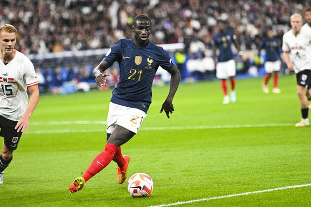 Ferland Mendy (Fra) FOOTBALL : France vs Autriche - Ligue des Nations - 22 09 2022 JBAutissier Panoramic 
