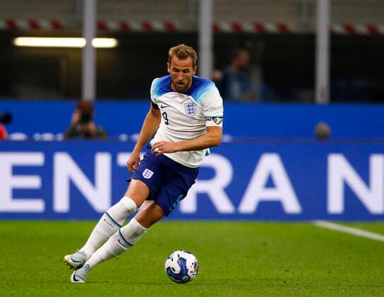 Italy v England UEFA Nations League Harry Kane of England in possession during the UEFA Nations League Group C match at San Siro, Milan Content Not Available For UK Newspapers Copyright: xPaulxChestertonx FIL-17373-0046 UK Newspapers OUT