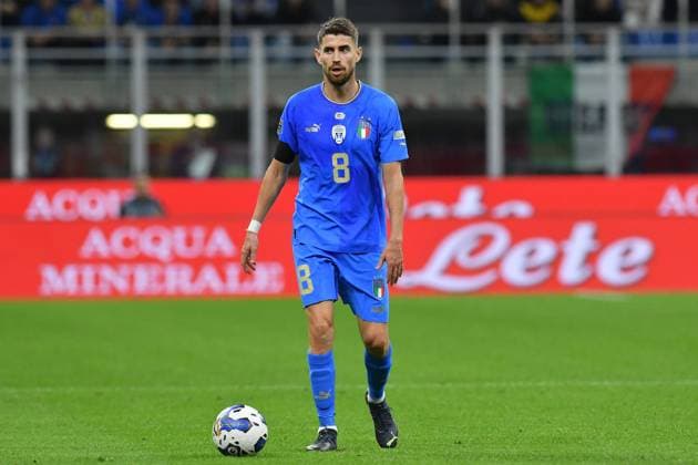 Soccer,European Nations league 2022 match Italy-England Jorginho of Italy during the European Nations league 2022 match Italy-England Giuseppe Meazza stadium in Milano, Italy, September 23rd , 2022 Imago-images Emmefoto Copyright: xImago-images Emmefotox