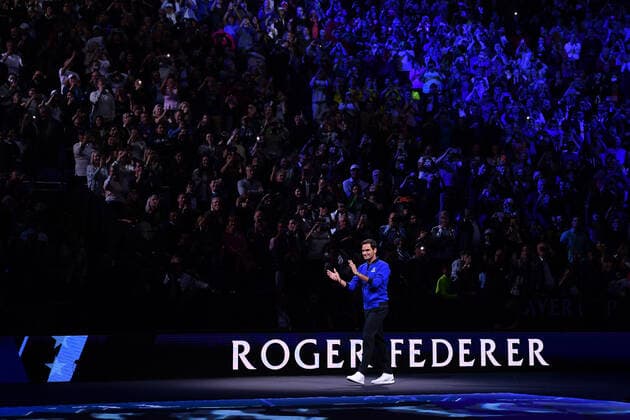 Roger Federer (Sui) TENNIS : Laver Cup 2022 AntoineCouvercelle Panoramic 