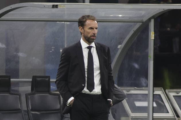Gareth Southgate Head Coach of England during Italy vs England, 5Ã‚Â° day of Nations League group 3 2022-23, game at Giuseppe Meazza - San Siro stadium in Milano (MI), Italy, on September 23, 2022.  Copyright: xDavidexCasentinix xipa-agency.nex xLivexMediax 0