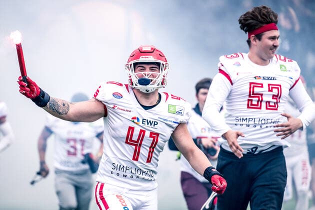 GFL Play Off Semifinals Potsdam Royals Cologne Crocodiles 24 09 2022 Potsdam Royals Cologne Crocodiles Copyright: xBEAUTIFULxSPORTS NicolxMarschallx
