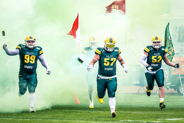 GFL Play Off Semifinals Potsdam Royals Cologne Crocodiles 24 09 2022 Potsdam Royals Cologne Crocodiles Copyright: xBEAUTIFULxSPORTS NicolxMarschallx