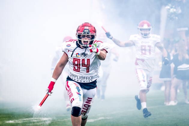 GFL Play Off Semifinals Potsdam Royals Cologne Crocodiles 24 09 2022 Potsdam Royals Cologne Crocodiles Copyright: xBEAUTIFULxSPORTS NicolxMarschallx