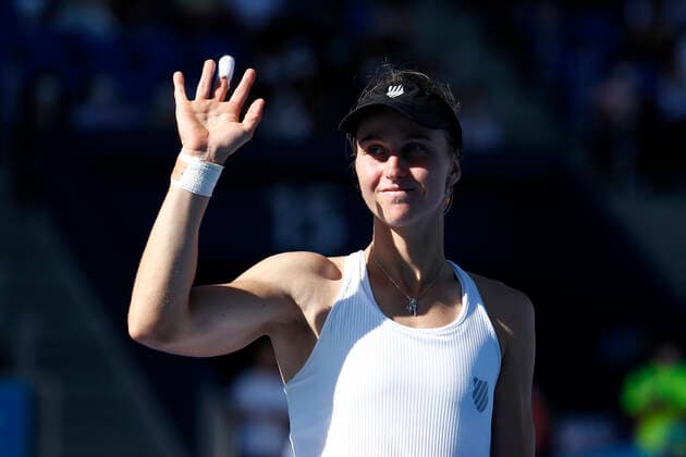 September 25, 2022, Tokyo, Japan: Liudmila SAMSONOVA celebrates after winning the Singles Final match against Qinwen ZHENG (CHN) during the TORAY PAN PACIFIC OPEN TENNIS TOURNAMENT 2022 at Ariake Coliseum. The tournament is held from September 17 to 25. Samsonova won 7:5,7:5. Tokyo Japan - ZUMAm191 20220925_zap_m191_013 Copyright: xRodrigoxReyesxMarinx