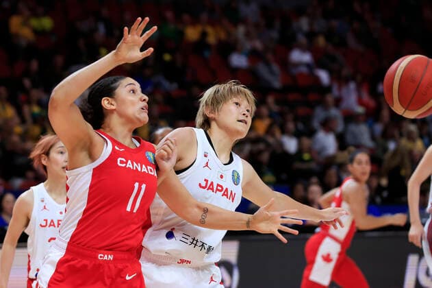 Basketball, Womens World Cup, Japan - Canada