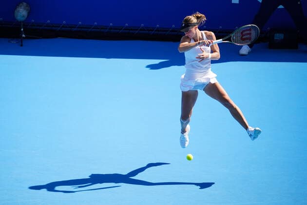 Liudmila Samsonova (RUS), September 25, 2022 - Tennis : Singles Final match between Qinwen Zheng (CHN) 0-2 Liudmila Samsonova (RUS) at Ariake Colosseum during TORAY PAN PACIFIC OPEN TENNIS 2022 in Tokyo, Japan. Noxthirdxpartyxsales  (199514589)